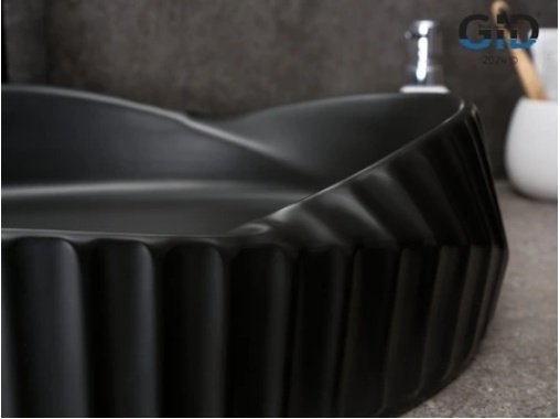 Раковина GID-ceramic Bm888 накладная овальная 38.5, керамика