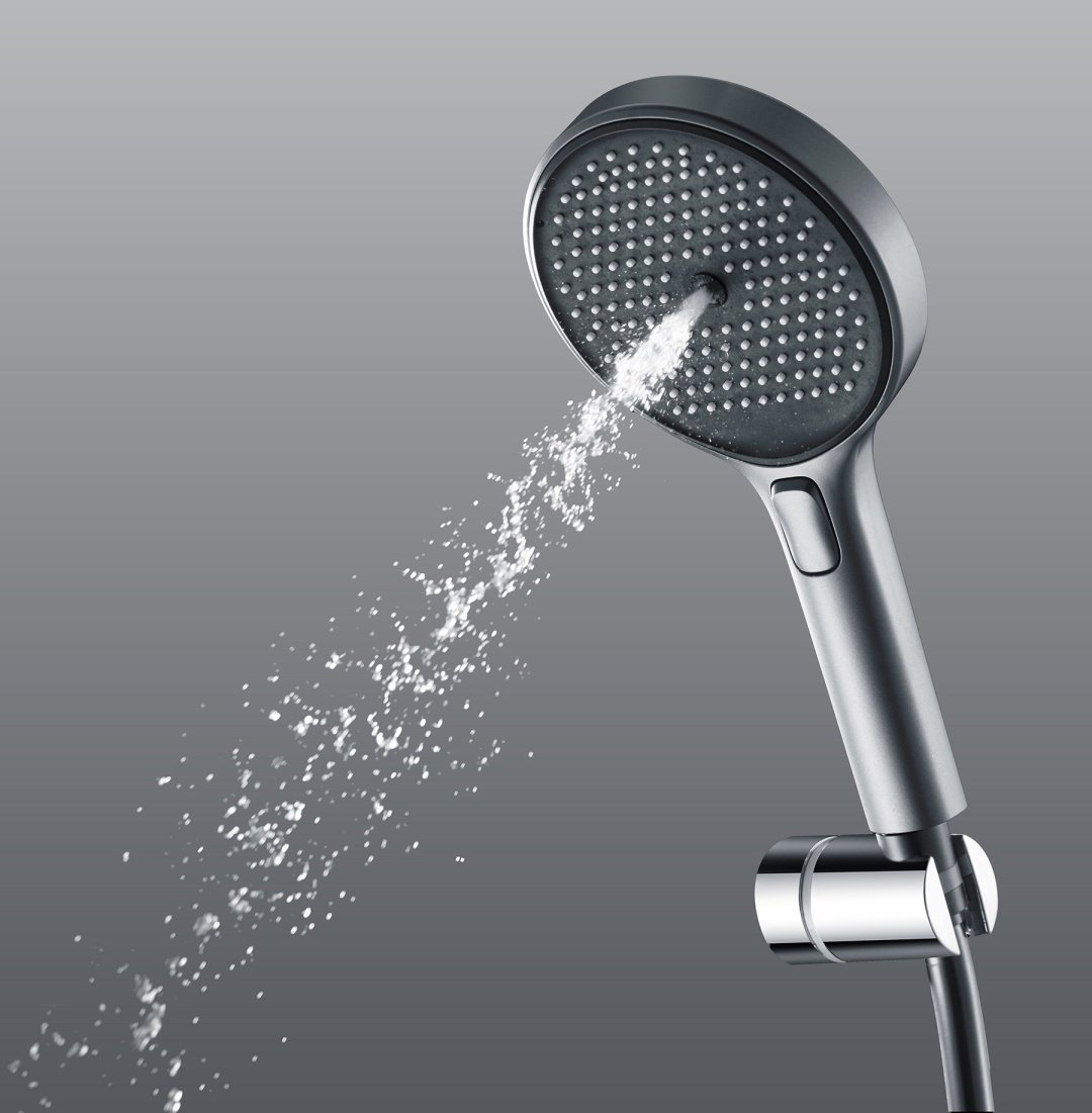 Sancos лейка для душа (без шланга) SC6001CH-B, латунь