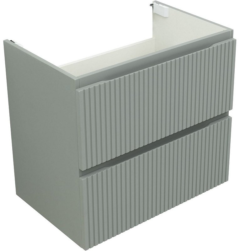 Тумба с раковиной Kabinka.kz Flat 70 335433 70x63.7x45.5см серый купить,NaN