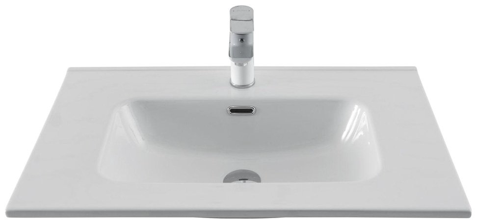 Тумба с раковиной Kabinka.kz Flat 70 335433 70x63.7x45.5см серый купить,NaN