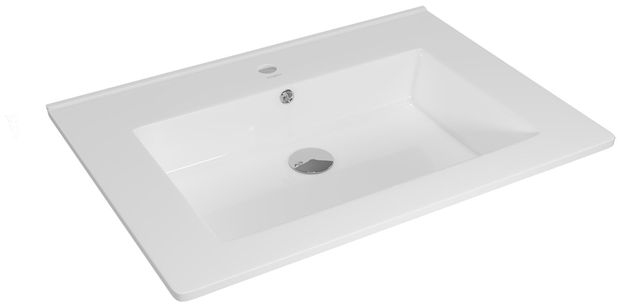 Тумба с раковиной Lindis 650 LION Дуб сонома, 65x50x30 см, коричневый