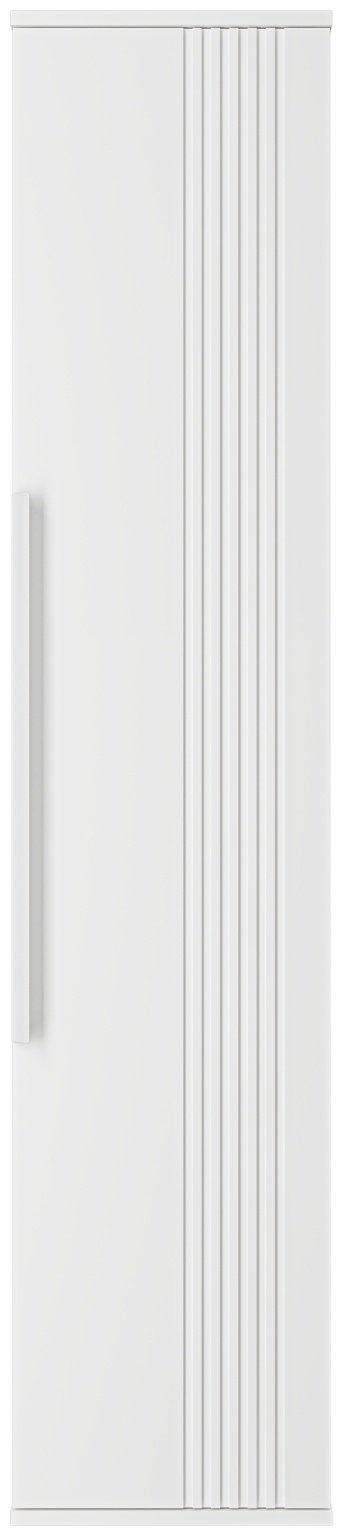 Шкаф-пенал навесной Brevita SAVOY-35 SAV-05035-010 35x35x165см белый купить,NaN