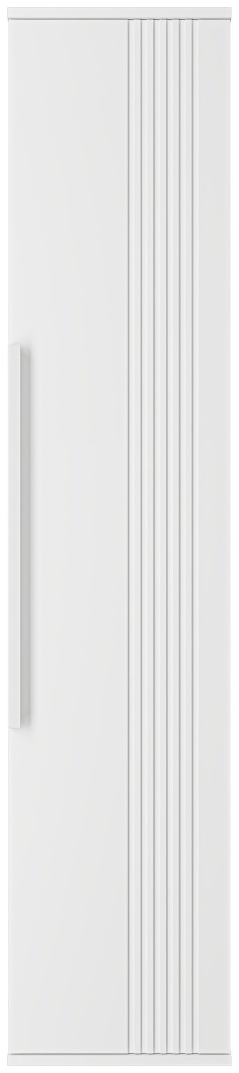 Шкаф-пенал навесной Brevita SAVOY-35 SAV-05035-010 35x35x165см белый купить,NaN