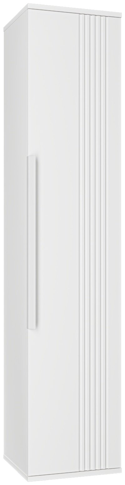 Шкаф-пенал навесной Brevita SAVOY-35 SAV-05035-010 35x35x165см белый купить,NaN