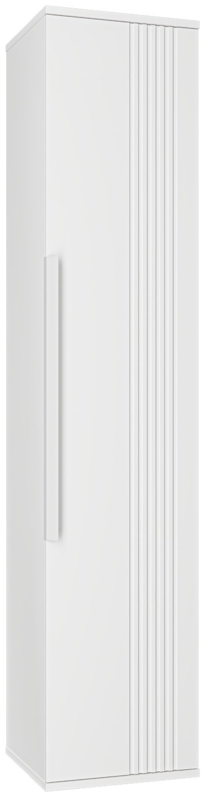 Шкаф-пенал навесной Brevita SAVOY-35 SAV-05035-010 35x35x165см белый купить,NaN