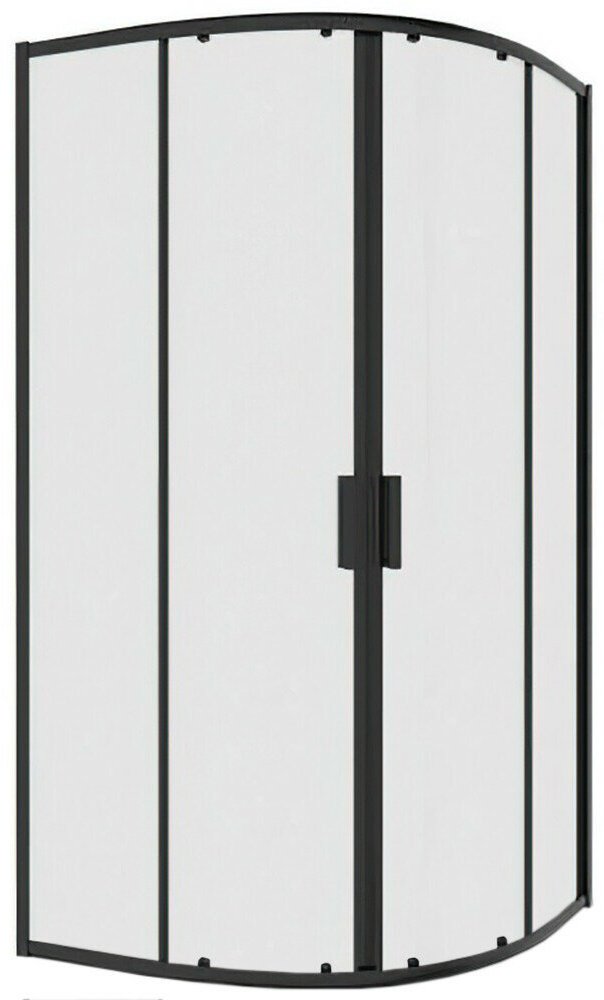 Душевое ограждение Niagara двухстенное NG-6886-08 BLACK, 800х1950 мм купить,NaN