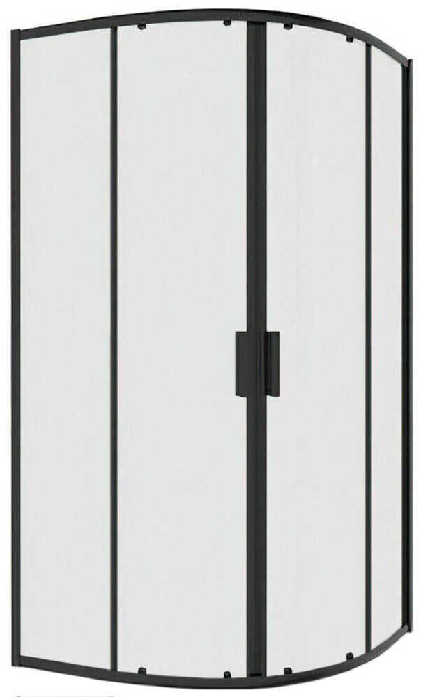 Душевое ограждение Niagara двухстенное NG-6886-08 BLACK, 800х1950 мм купить,NaN