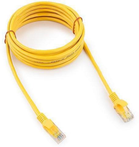Патч-корд Cablexpert PP12-3M/Y 3м жёлтый