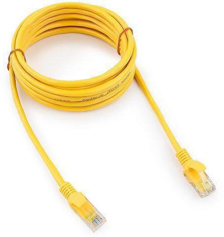 Патч-корд Cablexpert PP12-3M/Y 3м жёлтый