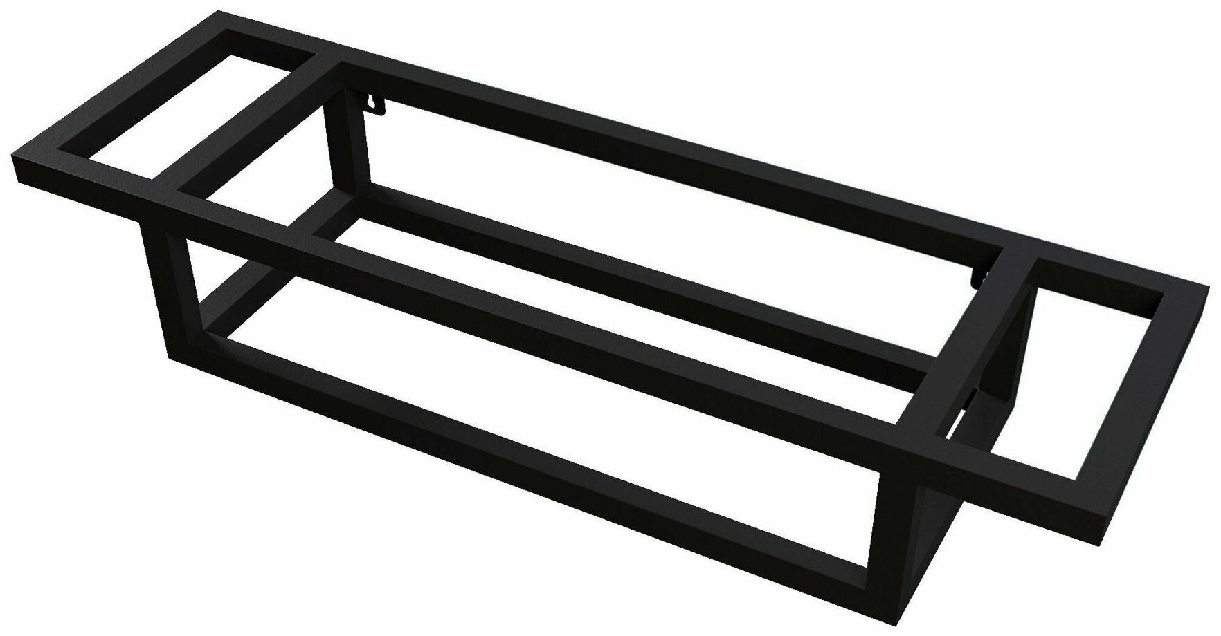 Тумба без раковины Grossman Консоль подвесная МЕТРИС-50 см, 50 смx13 смx21 см, черный