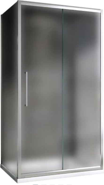 Душевое ограждение Abber трехстенное AG30100MH-S50M-S50M, 1000х1950 мм купить,NaN