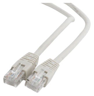 Патч-корд Cablexpert PP6U-1M 1м серый