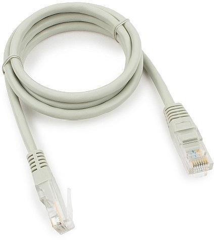 Патч-корд Cablexpert PP10-1M 1м серый