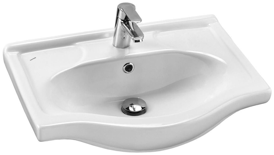 Тумба с раковиной AVK Рита, 2 Ящика, 60х70x45 см, белый купить,NaN