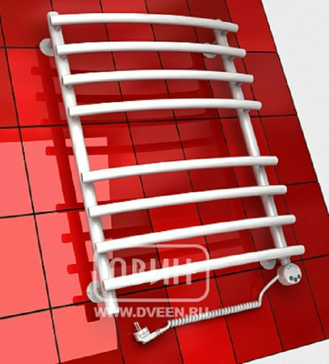 Полотенцесушитель ДВИН R primo electro 60/40 1"-3/4"-1/2" Электрический ТЭН справа белый