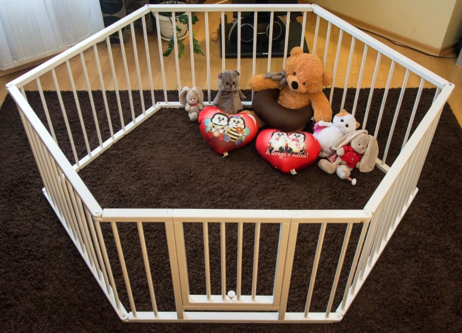 Манеж Bambini МД.01.10 белый купить,NaN