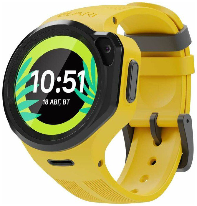 Смарт-часы Elari Kidphone 4GR Yellow купить,NaN
