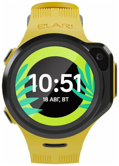 Смарт-часы Elari Kidphone 4GR Yellow - ForteMarket Смарт-часы Elari Kidphone 4GR Yellow купить,0