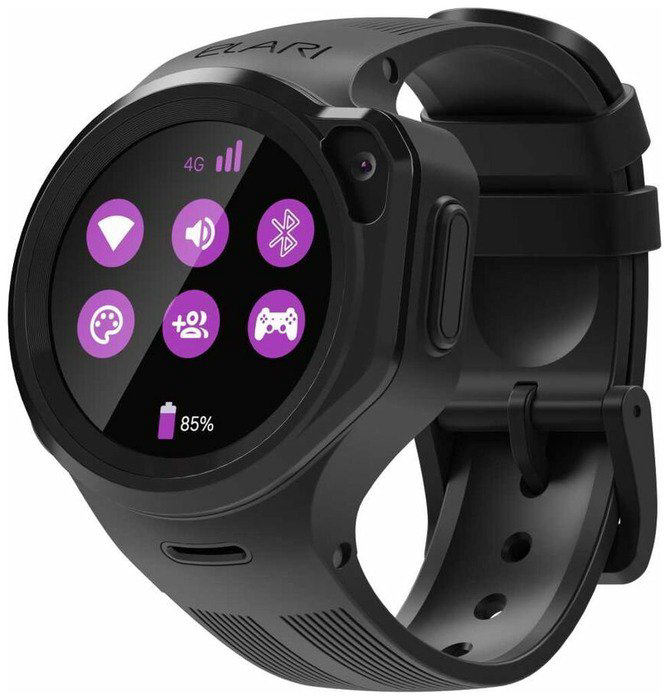 Смарт-часы Elari Kidphone 4GR Black купить,NaN