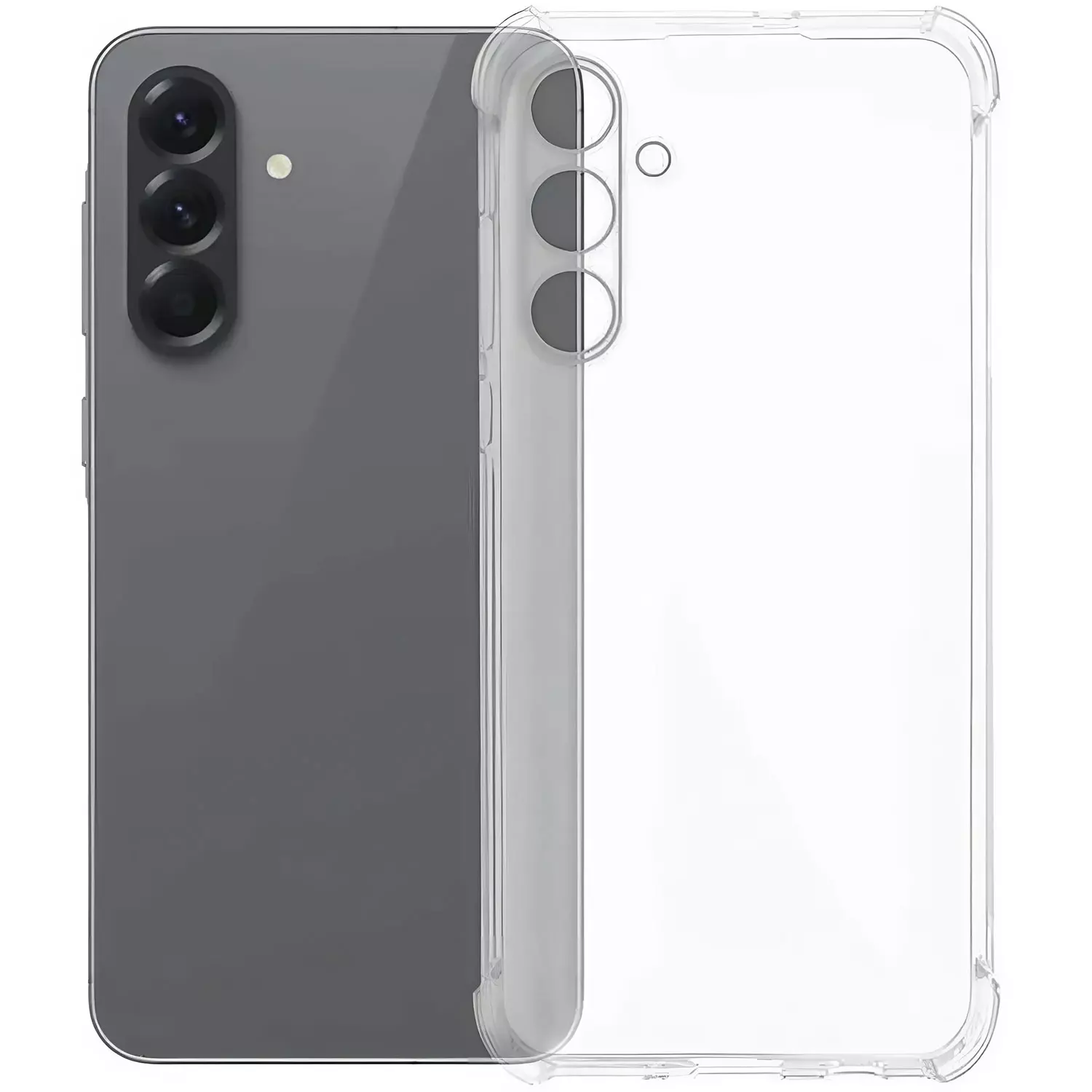 Чехол Aray+ для телефона Samsung Galaxy A56 2025 силикон прозрачный - ForteMarket Чехол Aray+ для телефона Samsung Galaxy A56 2025 силикон прозрачный купить,362