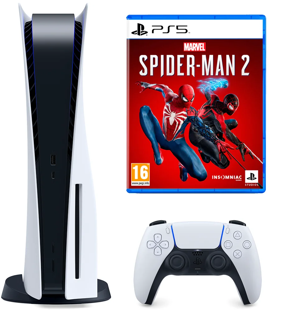 Игровая консоль Sony PlayStation 5 + Spider-Man 2