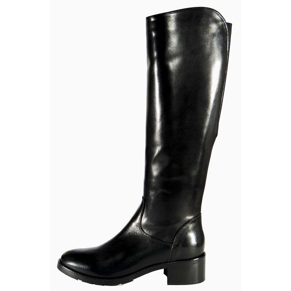 Сапоги Anima Srl Vitello Nero 00000730-37 37 Black