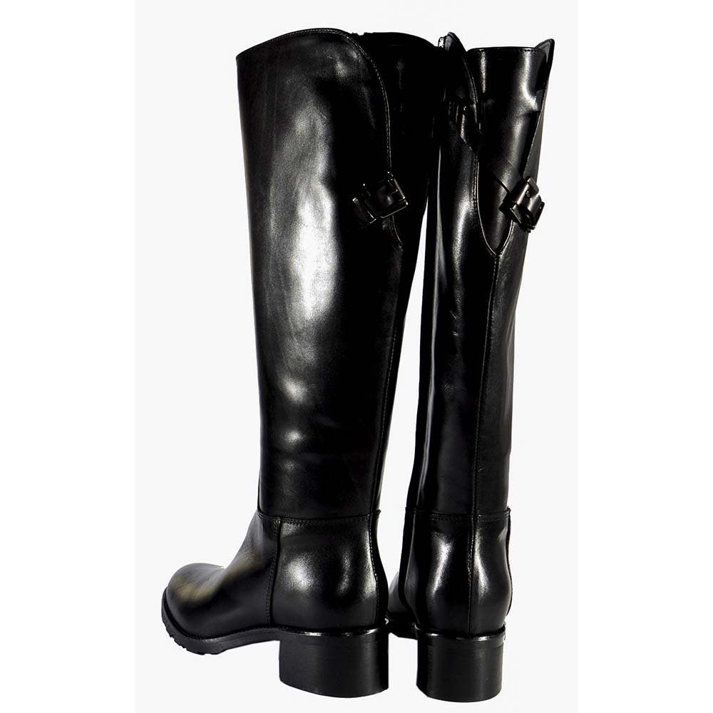Сапоги Anima Srl Vitello Nero 00000500-36 36 Black купить,0