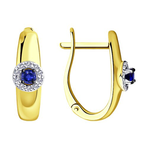 Серьги Diamant 53-220-00826-1_2,35 2.35гр купить,NaN