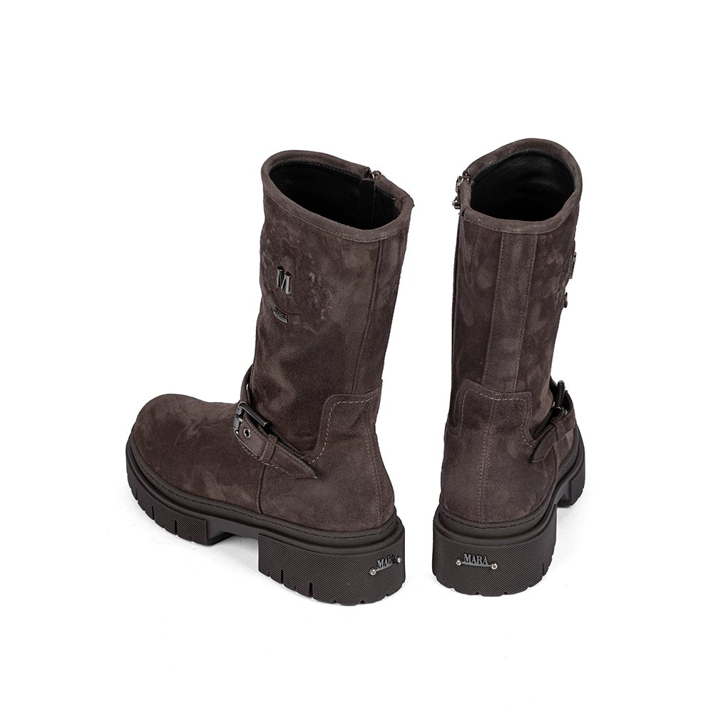 Сапоги Mara Camoscio Caffe MA272 TRE коричневые 39 - ForteMarket Сапоги Mara Camoscio Caffe MA272 TRE коричневые 39 купить,0