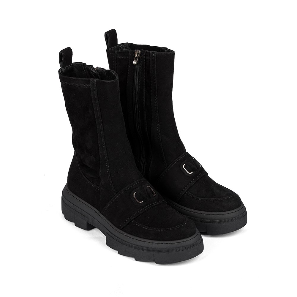 Сапоги Mara Camoscio Nero MA266 WAZ черные 40