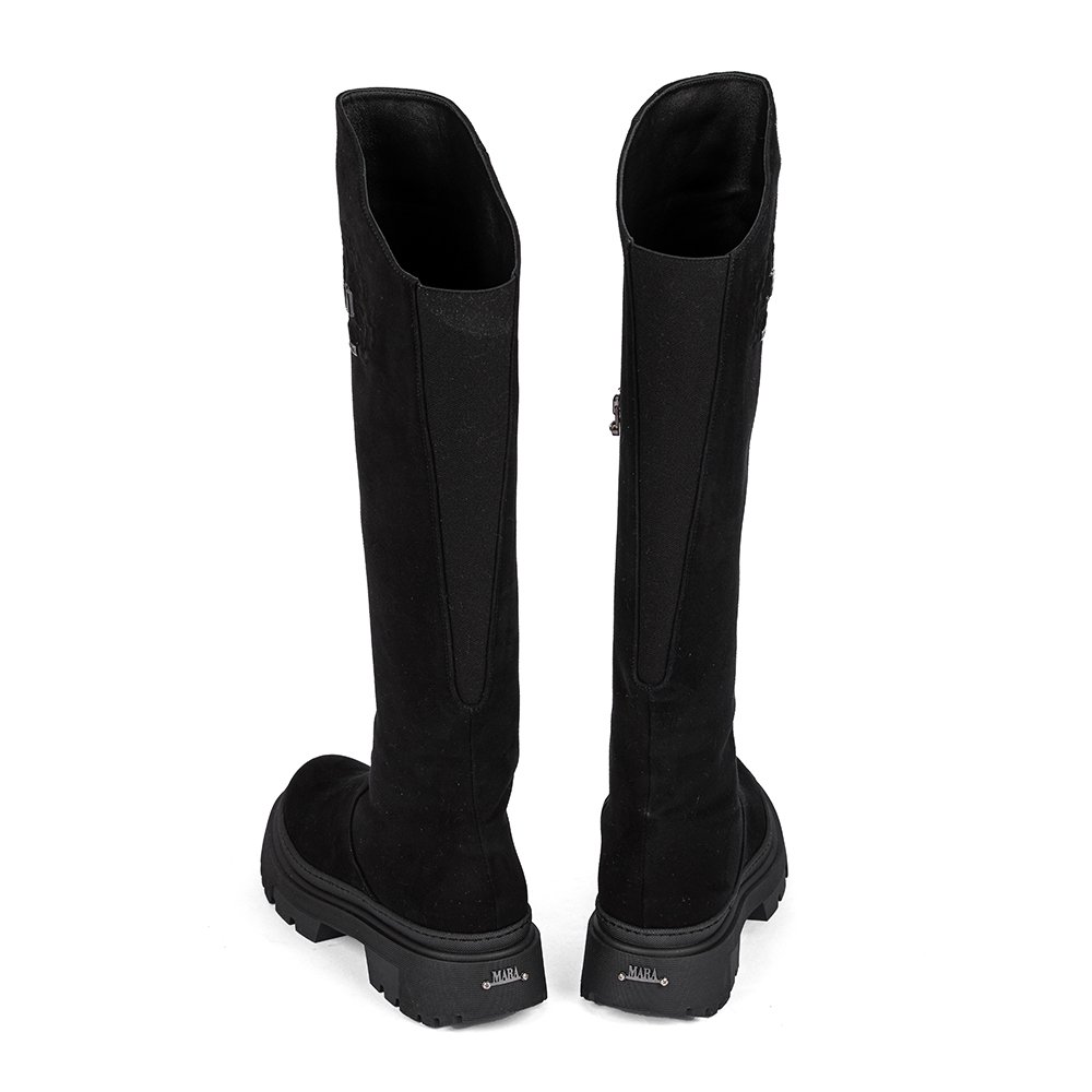 Сапоги Mara Camoscio Nero MA259 NAN черные 37 - ForteMarket Сапоги Mara Camoscio Nero MA259 NAN черные 37 купить,0