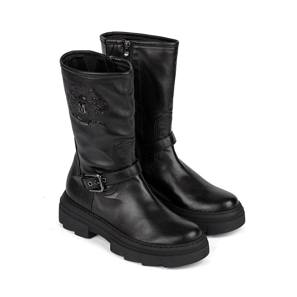 Сапоги Mara Nappa Nero MA272 WAZ черные 38 купить,178000