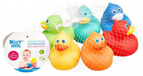 Набор игрушек Roxy Kids для ванной Уточки  купить,NaN