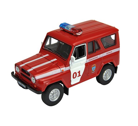 Модель машины Welly 42380FS 1:34-39 УАЗ 31514 Пожарная охрана купить,NaN
