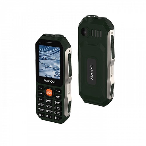 Мобильный телефон Maxvi T1 Green