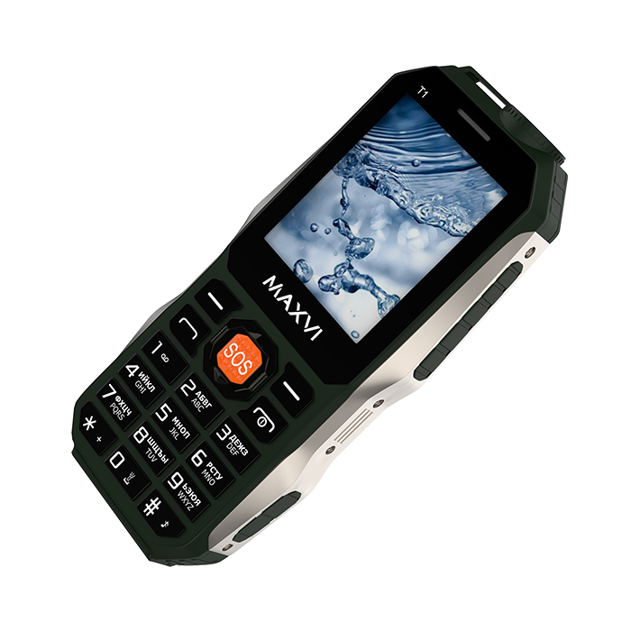 Мобильный телефон Maxvi T1 Green купить,NaN