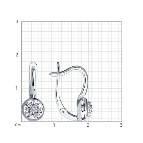 Серьги Sokolov 1021727-3_3,04 3.04гр купить,NaN