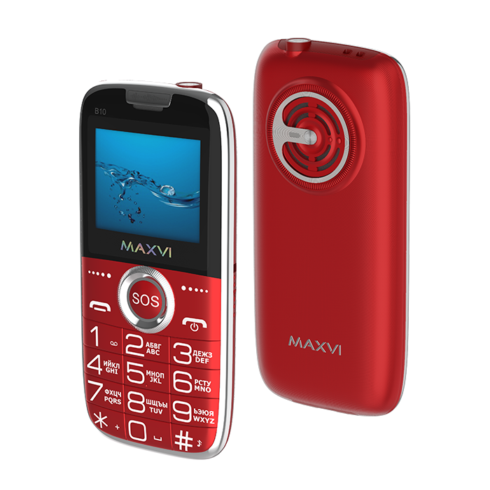 Мобильный телефон Maxvi B10 Red купить,NaN