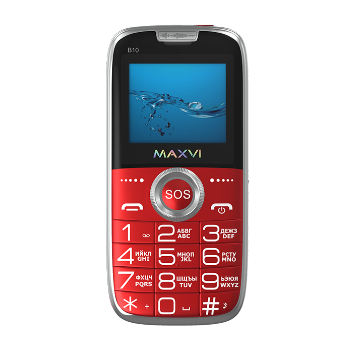 Мобильный телефон Maxvi B10 Red купить,NaN