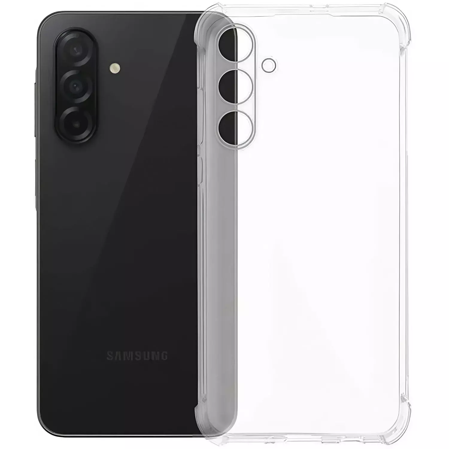 Чехол Aray+ для телефона Samsung Galaxy A26 2025 силикон прозрачный  купить,NaN