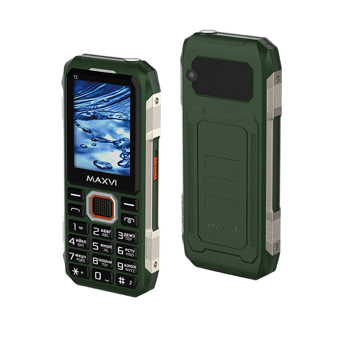 Мобильный телефон Maxvi T2 Green купить,NaN