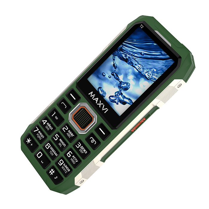 Мобильный телефон Maxvi T2 Green купить,NaN
