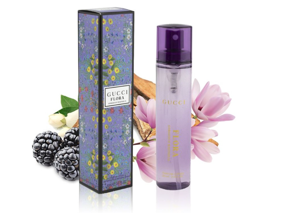 Мини-парфюм Gucci Flora by Gucci Glamorous Magnolia 80мл купить,12200