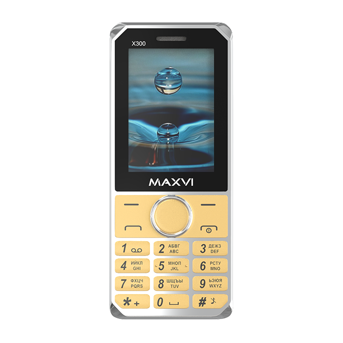 Мобильный телефон Maxvi X300 Gold купить,NaN
