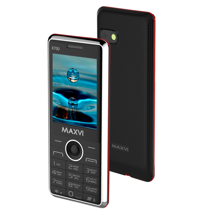 Мобильный телефон Maxvi Х700 Black Red купить,NaN