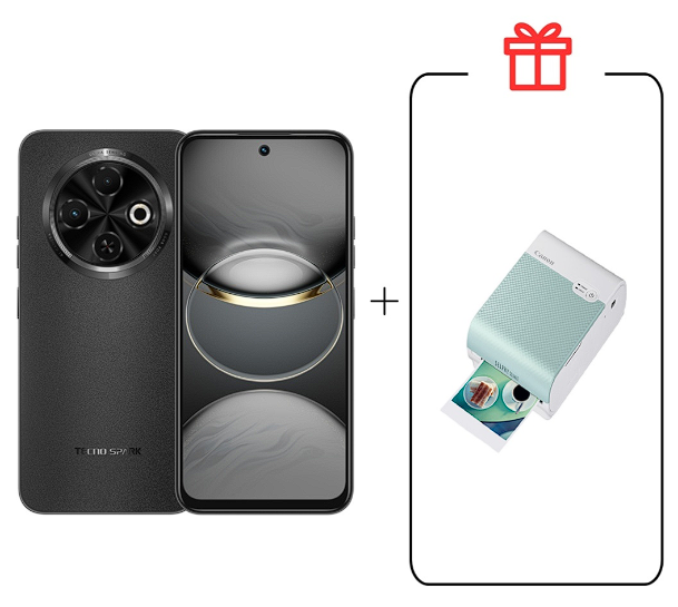 Смартфон Tecno Spark 30C 4/128Gb Orbit Black+Подарок купить,NaN