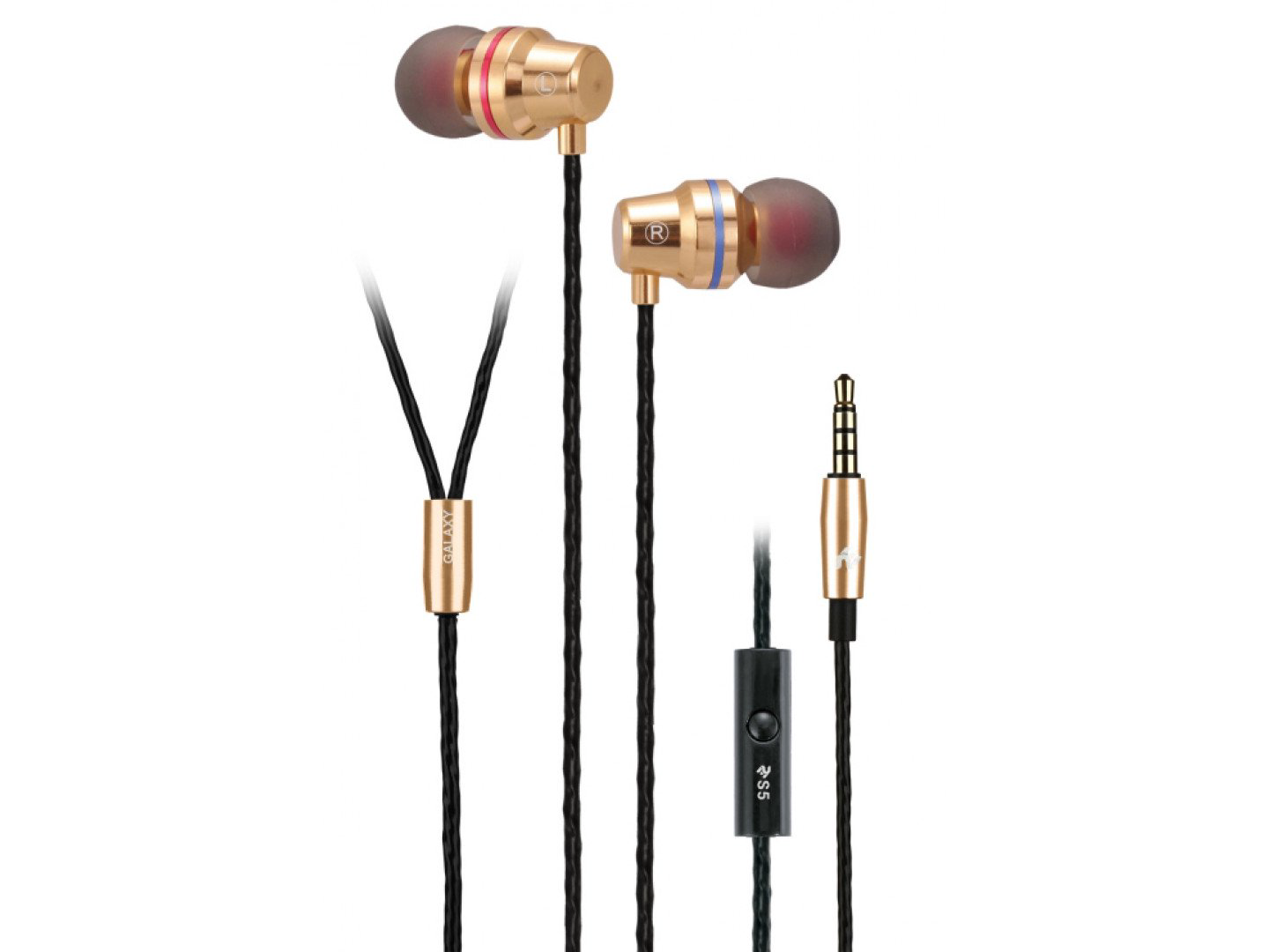 Наушники 2E S5 Galaxy Mic золотистые купить,NaN