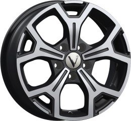 Комплект дисков Вектор R249 5x114,3 R16x6.5 CB67,1 ET42,5 алмаз-черный  купить,NaN