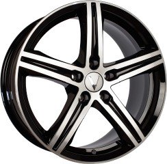 Комплект дисков Вектор 231 5x112 R18x8 CB66,6 ET40 алмаз-черный 