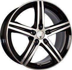 Комплект дисков Вектор 231 5x112 R18x8 CB66,6 ET40 алмаз-черный 